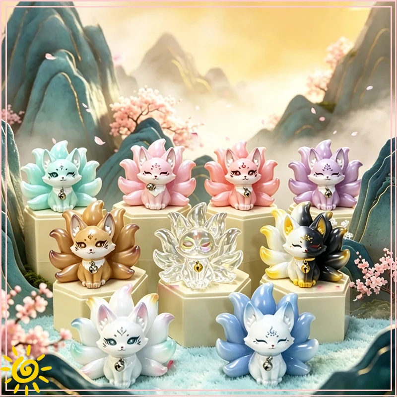 

The Story Of The Fox Ling Collection Of Nine Tailed Fox Fashion Statues, Handmade Dolls, Blind Boxes, Home Decorations And Gift