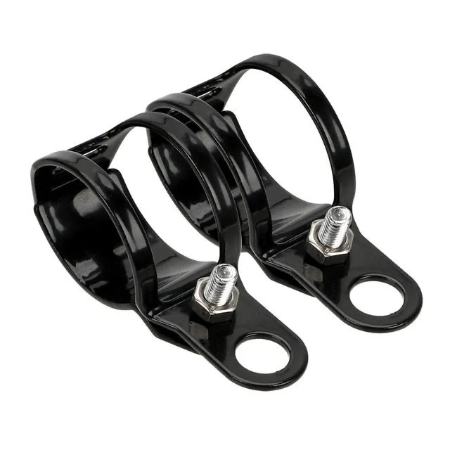 

Motorcycle Lamp Brackets Turn Signal Light Lamp Mount Headlight Brackets Mount Lamps Holder for 27-36mm Front Fork Scooter 2Pcs