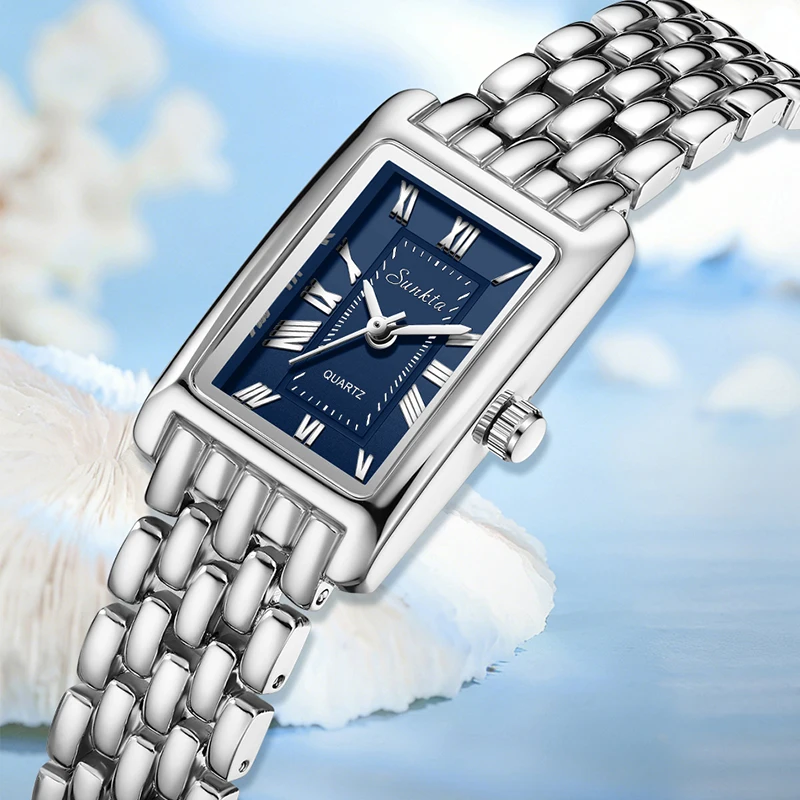 Sunkta LIGE Elegant Woman Watch Fashion Slim Classic Simple Luxury Waterproof Bracelet Casual Quartz Women's Watches Ladies Gift