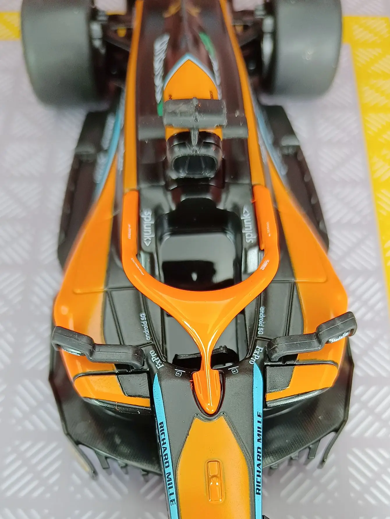 1:24 McLaren F1 MCL36 Alloy Car Model Metal Diecasts Toy Vehicle Racing Car Rally Racing Simulation Car for Boy Collection Gifts