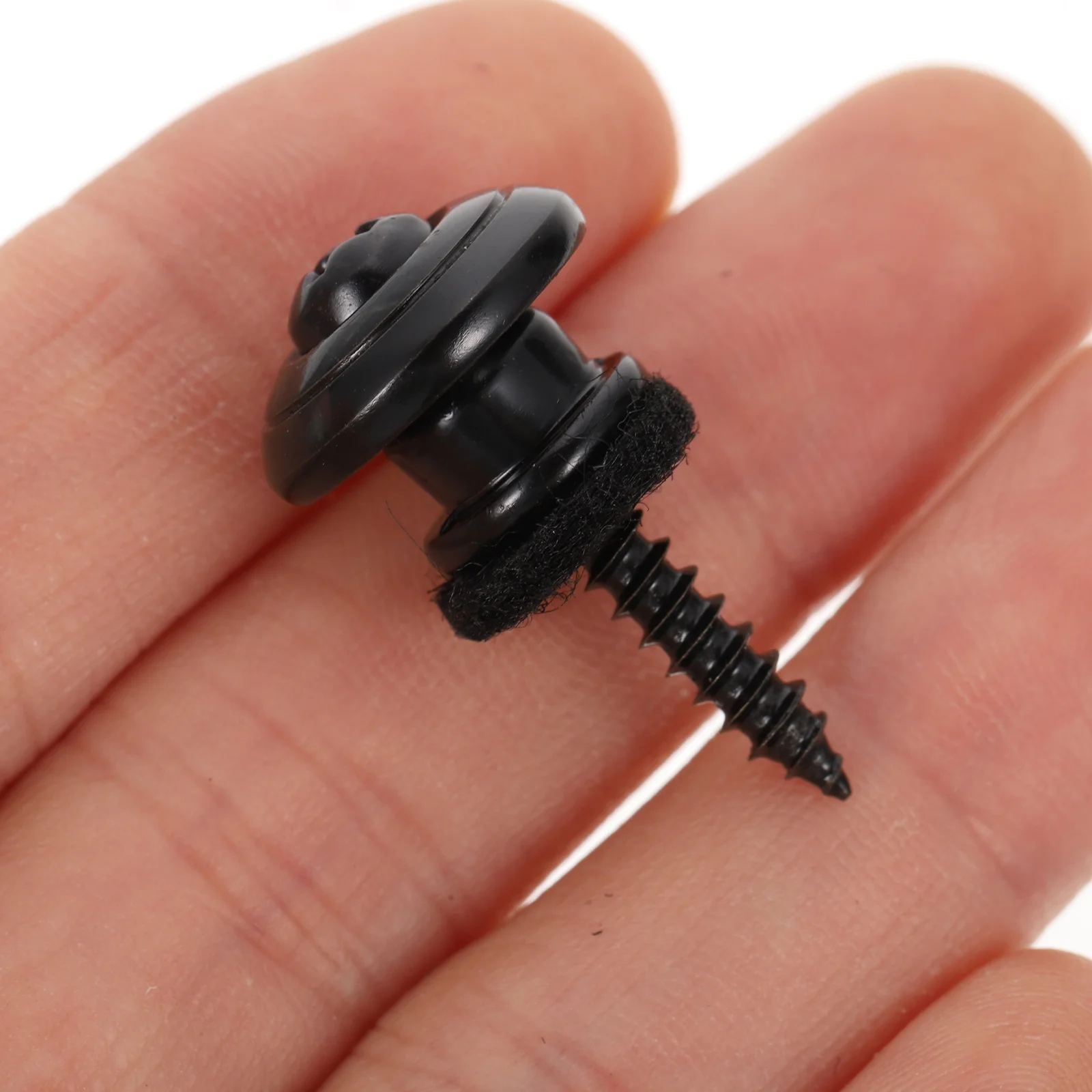 

5 Pcs Guitar Strap Lock Electric Security Quick Release Locks Holder Bass Metal Buttons