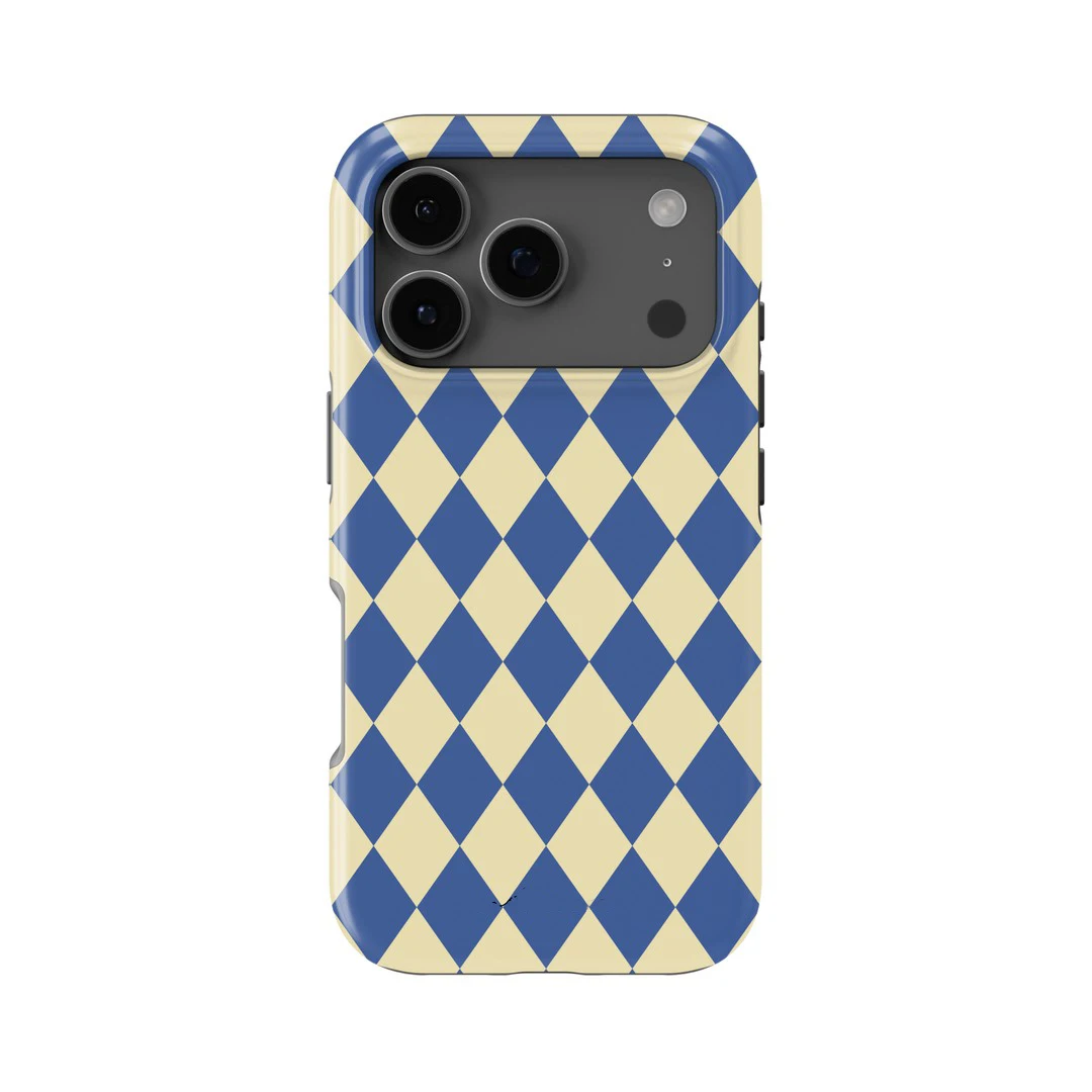Funda de teléfono de lujo Clmj Blue Riviera para iPhone 17 16e 16 15 14 13 12 11 X XS XR XSMAX 8 Air Pro Max Plus contraportada de doble capa