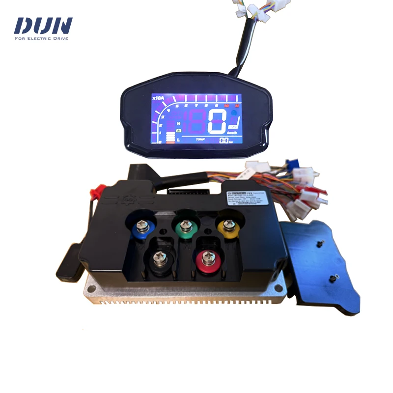 ND72450  48V-72V DC 200A Phase 450A Hall BLDC Motor Controller with DKD Display Kits