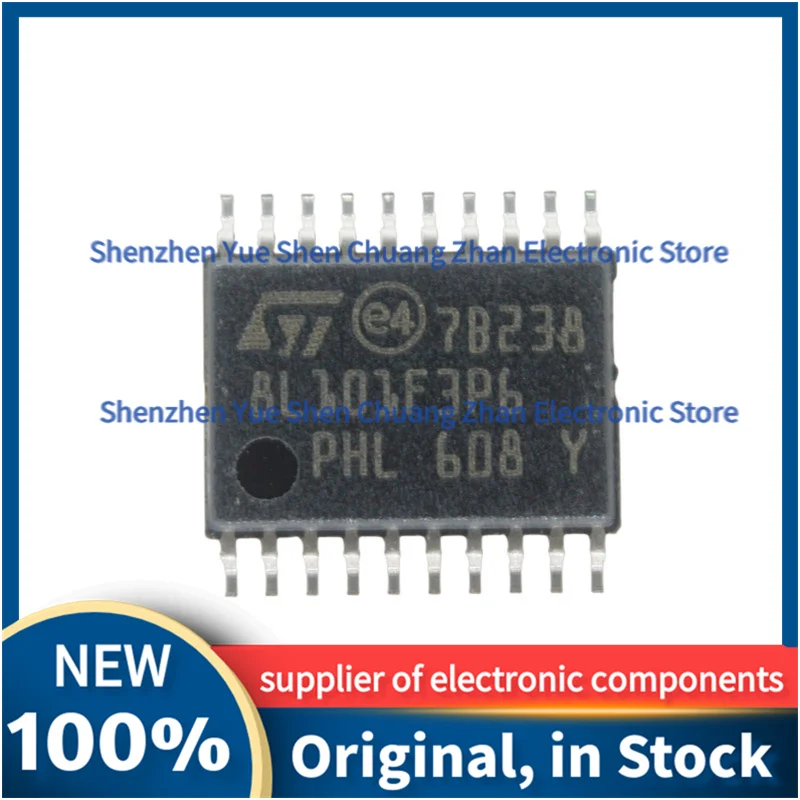 

20PCS-200PCS/LOT STM8L101F3P6TR STM8L101F3P6 TSSOP-20 16MHz/8KB New Original