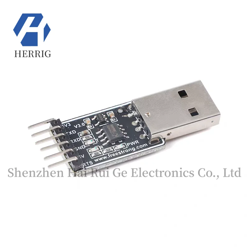 

USB to TTL serial module CH340N chip with integrated 5V to 3.3V FS-USB-UTTL