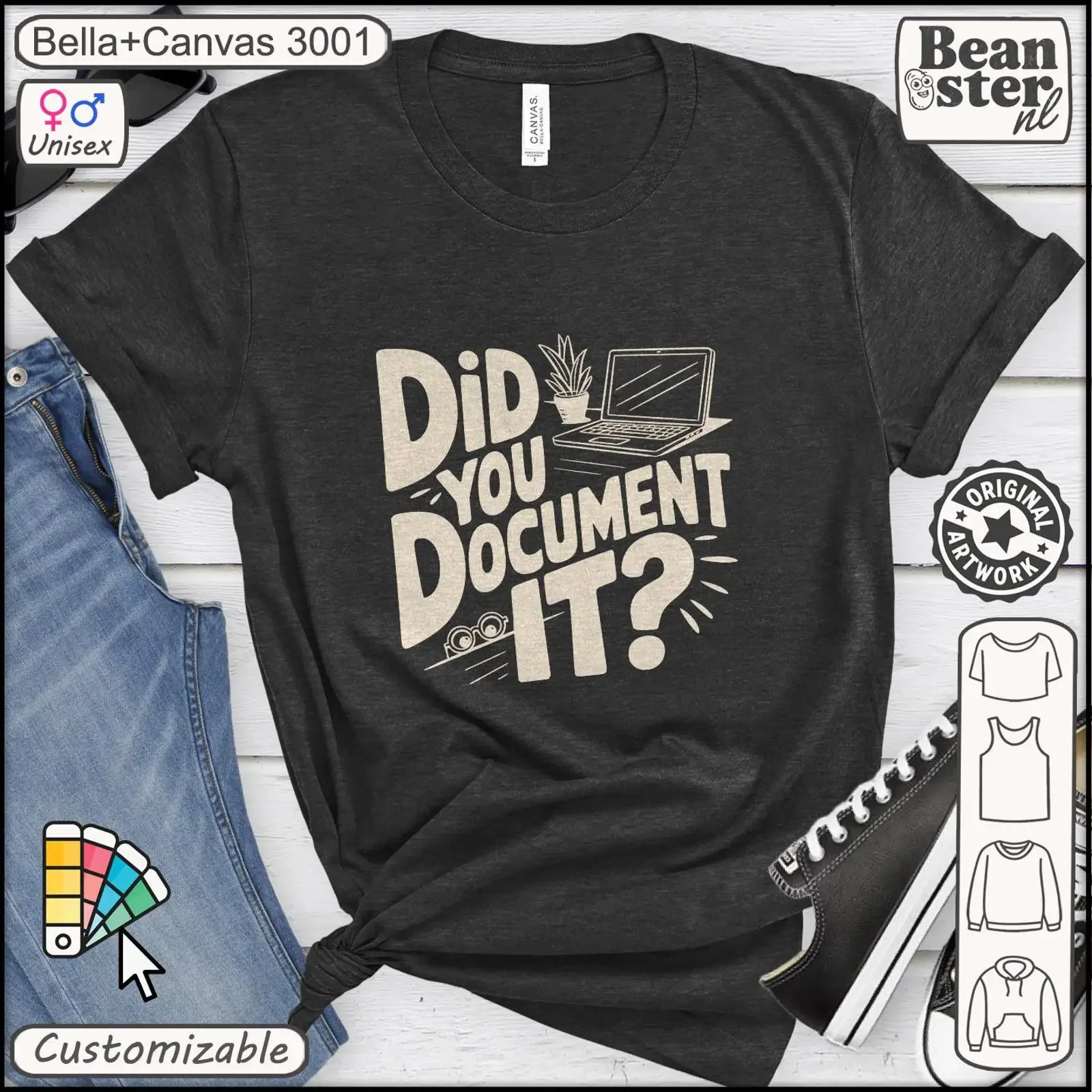 Did You Document It T Shirt Funny Project Manager  vintage Washed fashion Stretched Casual Slightly Versatile Soft homme