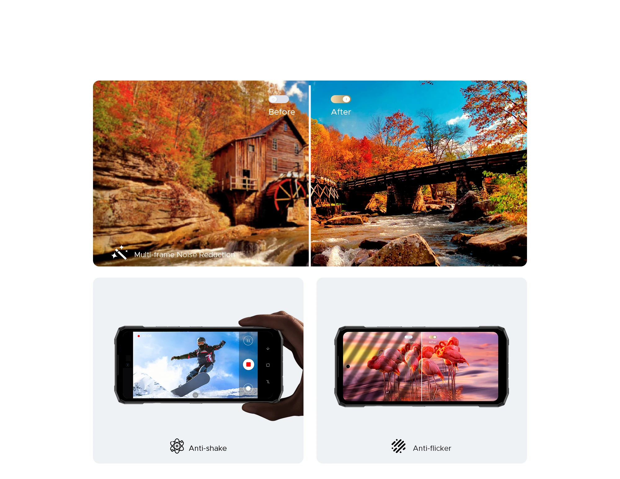 DOOGEE Blade20 Max Rugged Phone 12GB RAM 1T ROM 11800mAh Battery 64MP Camera  6.6'' Display Slim Body Smartphone