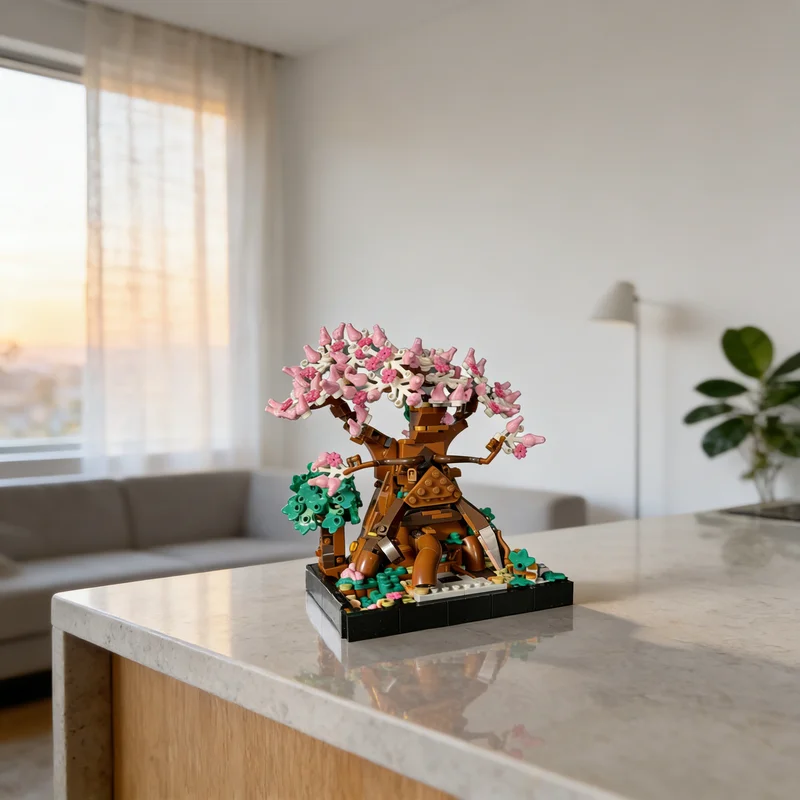 

Набор строительных блоков MOC Zeldaes Great Deku Tree, 746 деталей, конструктор, рождественский подарок, игрушка, креативная идея для творчества, развивающая игрушка для детей