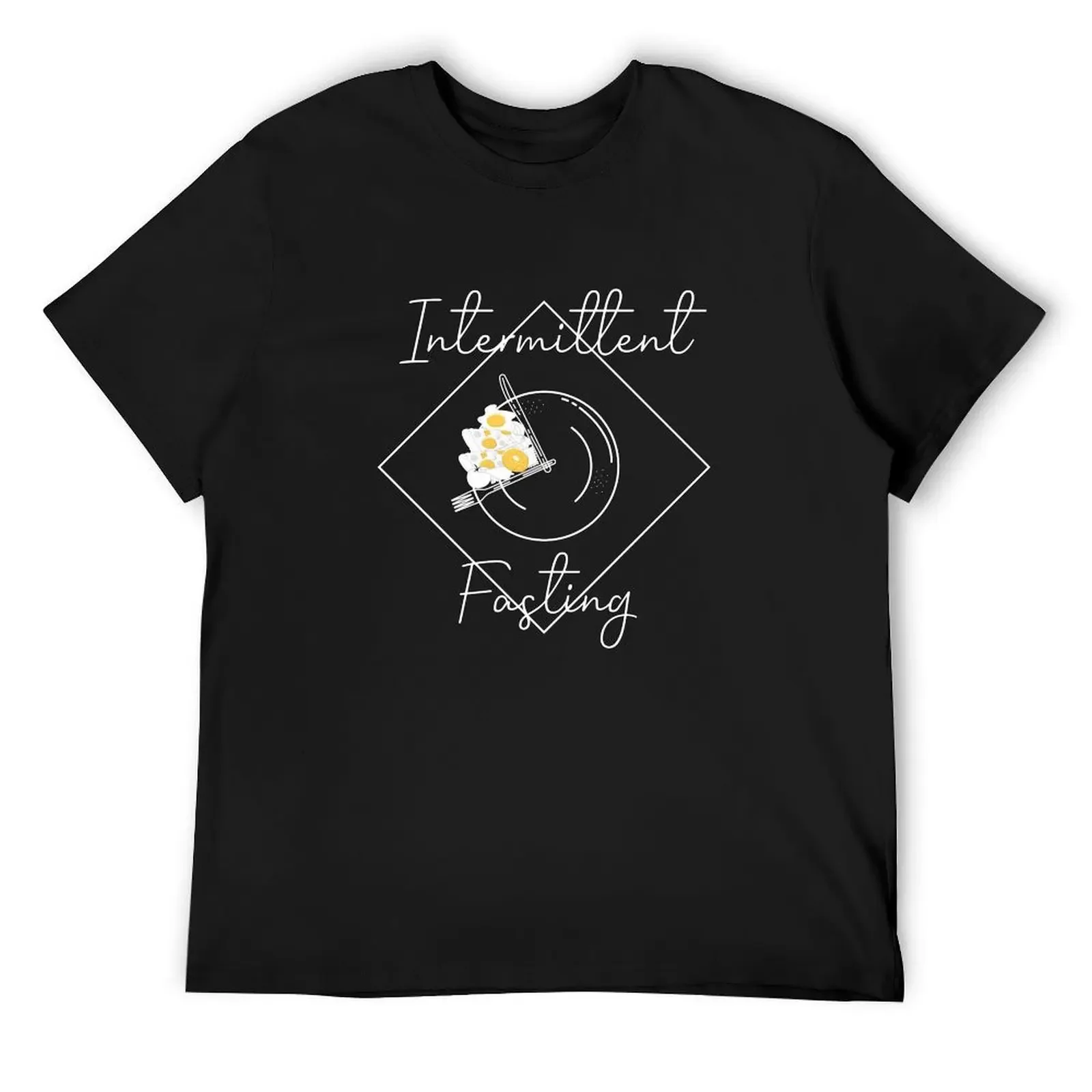 Intermittent Fasting - Food Fasting Diet Dish Design Gifts T-Shirt boys whites rapper graphic tees tee shirts for men