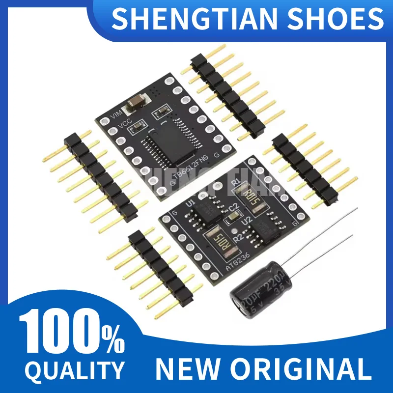 TB6612 & AT8236 Dual Motor Driver Module PWM Speed Control for Robot Car Arduino