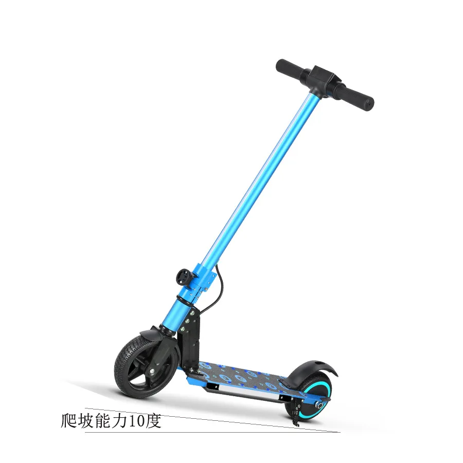 S5 Kids Electric Scooter 24V/2.5Ah Battery 130W Motor Max Speed 14km/h with Suspension 6.5 Inch Tires Max Rang 8KM