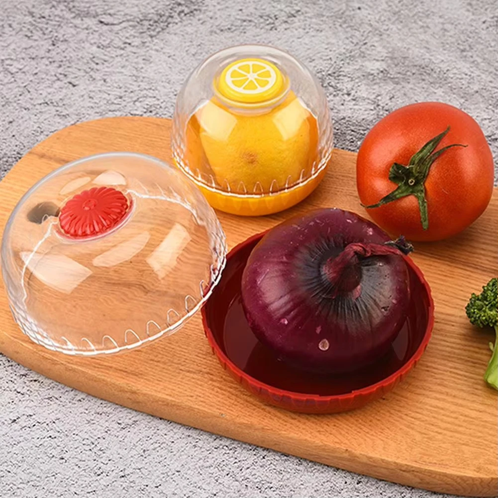 Vegetable Fruits Airtight Crisper Refrigerator Food Storage Box Portable Tomato Avocado Fresh Lemon Storage Food-Grade Fruit Box - view 4