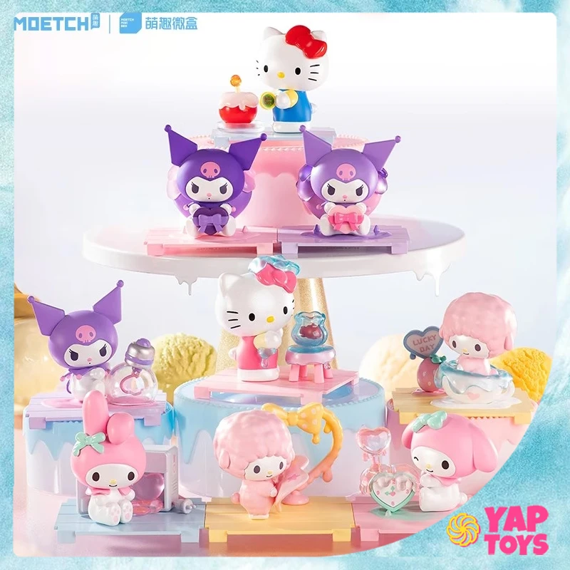 

Original Sanrio Blind Box Hellokitty Series Mystery Box Culomie Ornaments Melody Figures For Girls Trendy Toys cute Custom Gifts