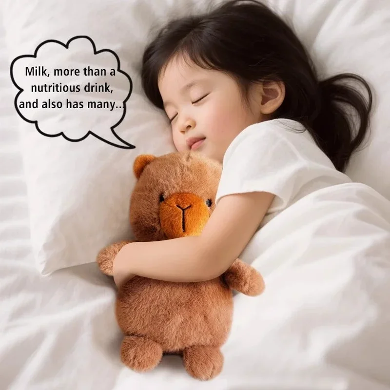 Interactief AI-sprekende knuffeldier - Slim knuffel met conversatiefuncties van de encyclopedie, rustgevende metgezel