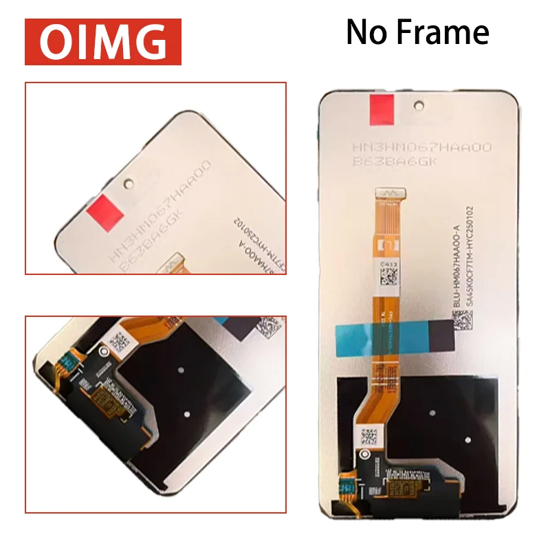 6.67 High Quality For Oppo A5 4G/5G LCD CPH2735 CPH2727 PKW120