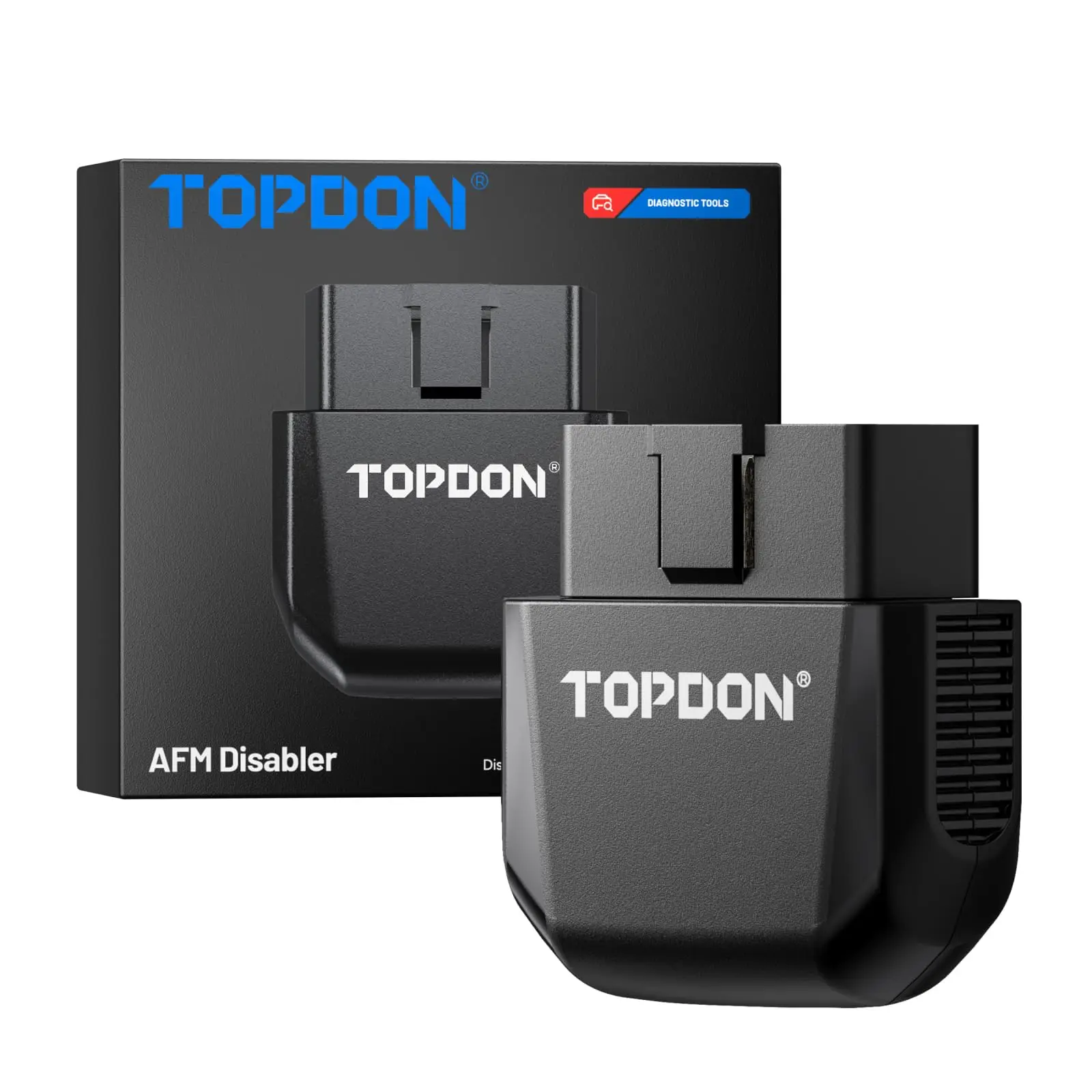 TOPDON AFM DFM Active Fuel Management Disabler Device for GM V6 V8 Engines Full-Cylinder Mode Plug-and-Play OBD2 Diagnostic Port Installation