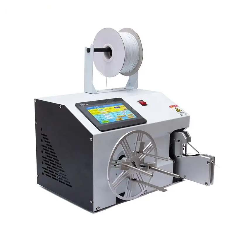 Automatic Cable Wire Twist Tie Machine Copper Wire Rope Coil Winding Equipment Cable Wire Winding And Tying Machine