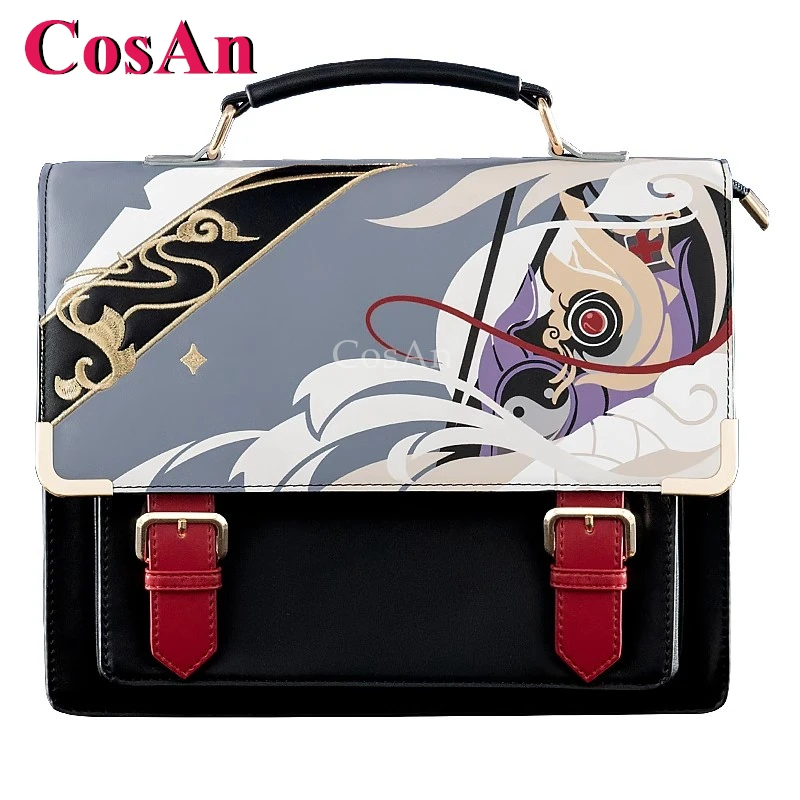 CosAn Game Honkai Impact 3 Fu Hua Cosplay Theme Impression Pack Daily Preppy Commuter Backpack Messenger Bag Lovely Itabag New view 5
