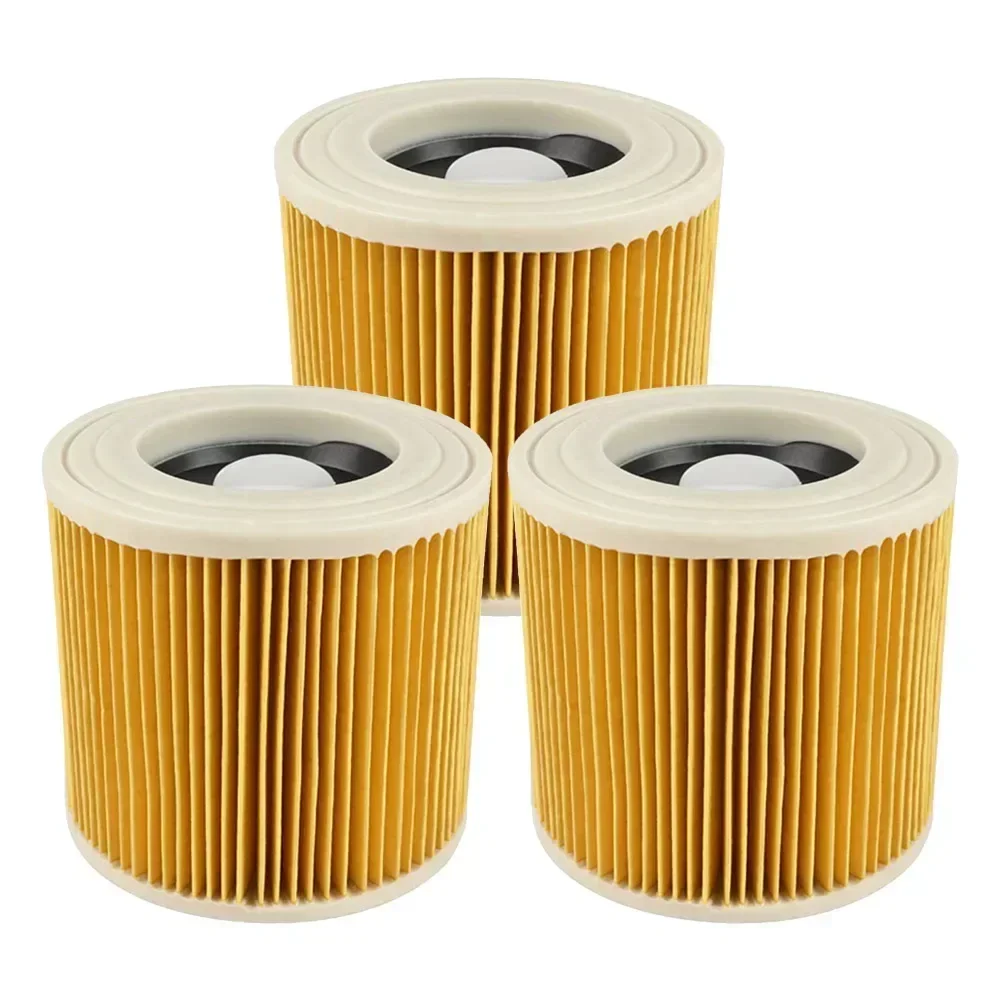 Air Dust Filters for Karcher WD2250 WD3.200 MV2 MV3 WD3 Vacuum Cleaners Parts Cartridge HEPA Filter Karcher Filter Parts