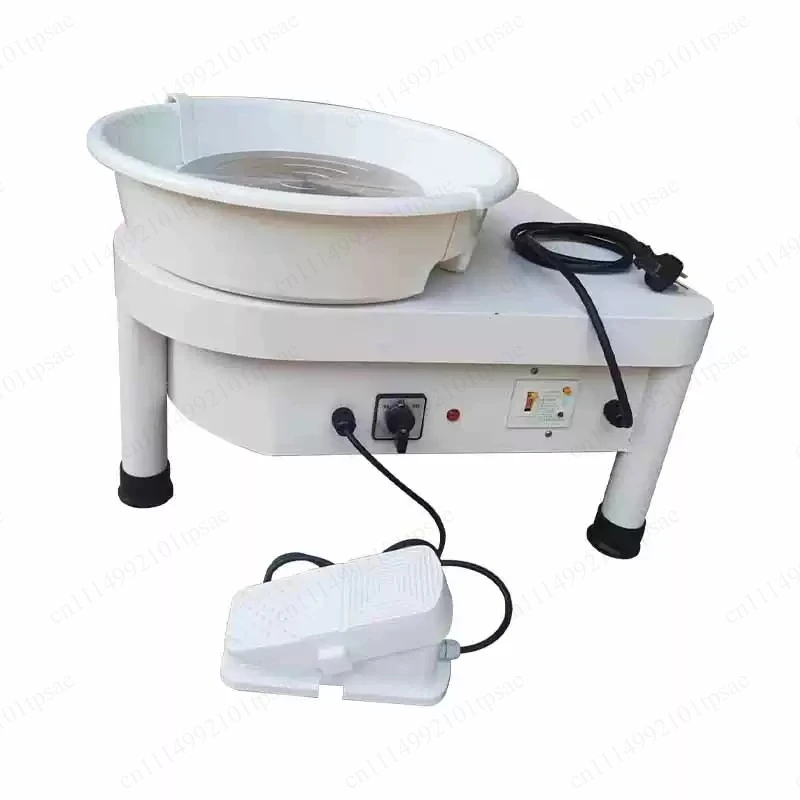 Electric ceramic wheel ceramic molding machine screen with pedal mud technology