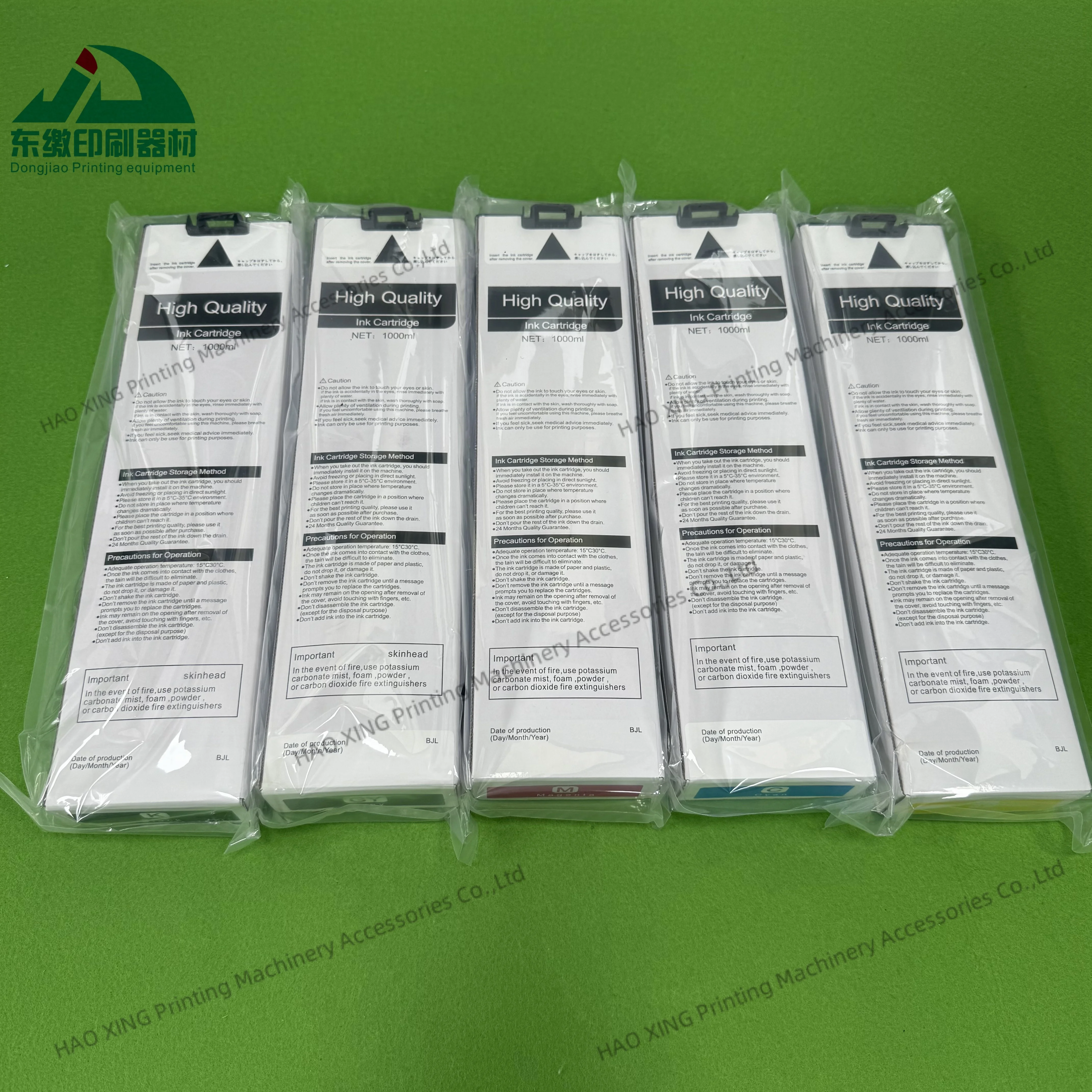 

1 Piece High Quality CKMY Ink Cartridge With Chip Cyon Magenla Black Yellow Grey for Riso Comcolor 1000ML Inkjet Printer