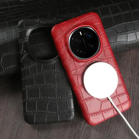 Luxury Leather Magnetic Phone Case For Honor Magic8 Magic7 Pro Lite Magic6 Pro Magic5 Pro Magic4 Pro Wireless Charging Cover