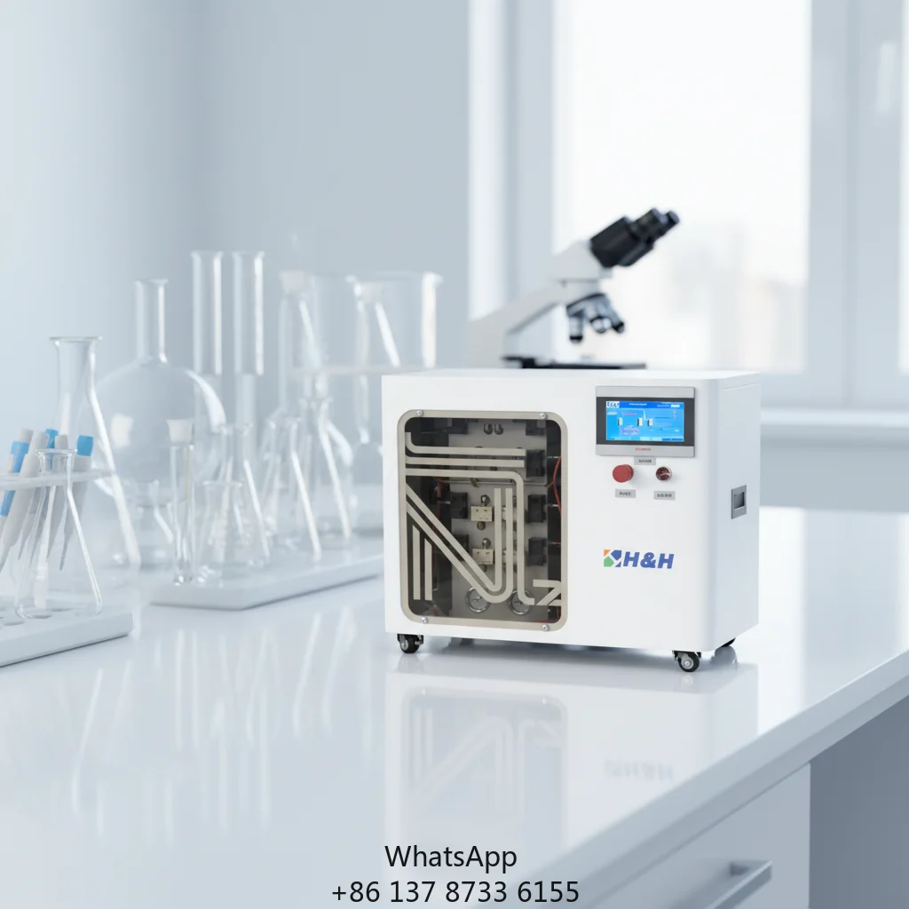 Small Mobile Nitrogen Maker Oil-Free Air Supply Plug & Play For Coffee Packaging & Wine Dispensing Reliable Industrial N2 Supply