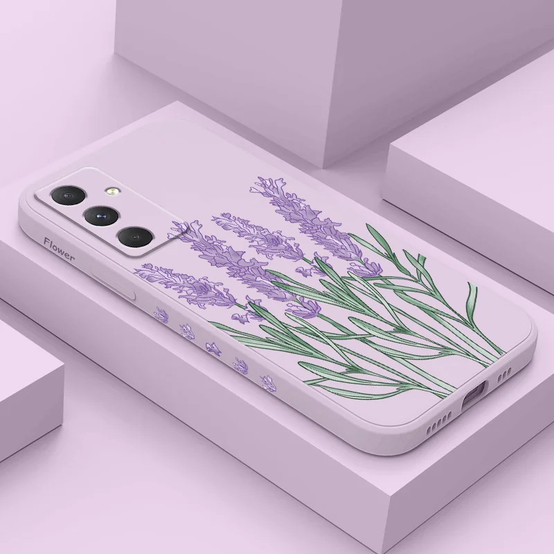 

Elegant Lavender Phone Case For Samsung Galaxy A17 A07 A56 A36 A26 A16 A06 A55 A35 A25 A15 A05 A54 A34 A24 A14 A04 4G 5G Cover