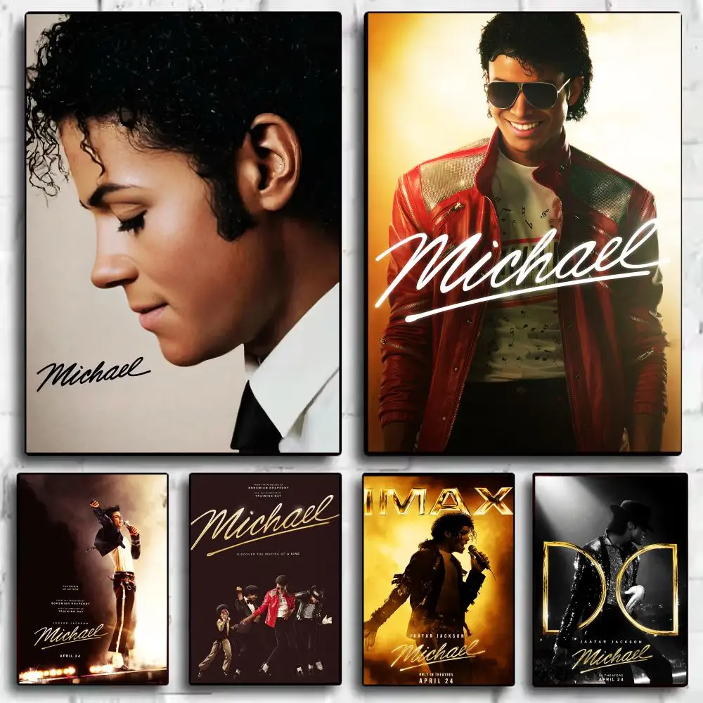 2026 Movie M-michael Poster Trendy Wall Art Good Sticker Printed on PP Paper for Coffee Office Bar Decoration Best Gift