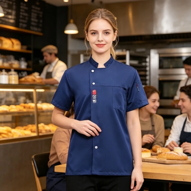 Chef's Uniform for Both Men and Women, Hotel and Restaurant Kitchen Specific Workwear, Catering and Baking Chef's Workwear