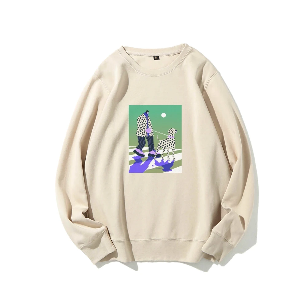 سترة بغطاء للرأس من الصوف المصقول باللون الرمادي المنقط - الزي الحضري للسيدات Y2K، تقنية مقاومة للرائحة لأسواق المكاتب الليلية