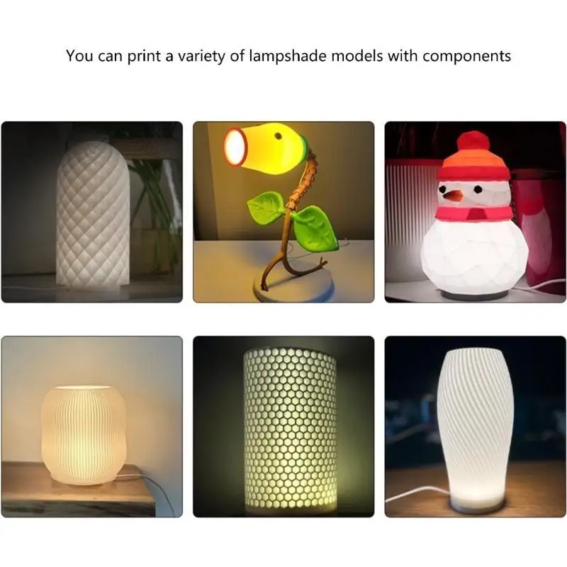 652F 3D Printers Part LED Lamp LED Light Lighting Set Brightness Computer and Office