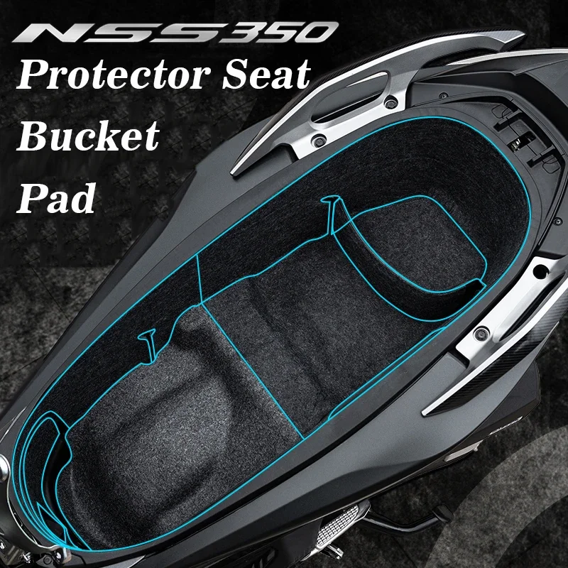 

For Honda Nss350 Forza350 NSS 350 2021 2022 Motorcycle Water Proof Rear Trunk Cargo Liner Protector Seat Bucket Pad Accessories