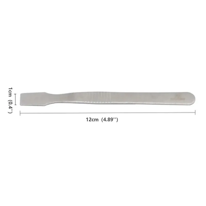 Professional Stainless Steel Solder Paste Scraper Spudger – Multi-Functional Tool for PCB Cleaning, Pry Opening & Electronics