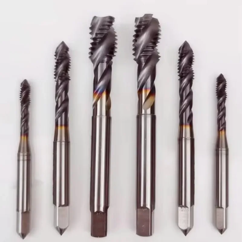 Taps Thread HSS-PM Machine Spiral Taps Fully Ground M3-M22 HSS-E M35 Tap For Metal Cutting