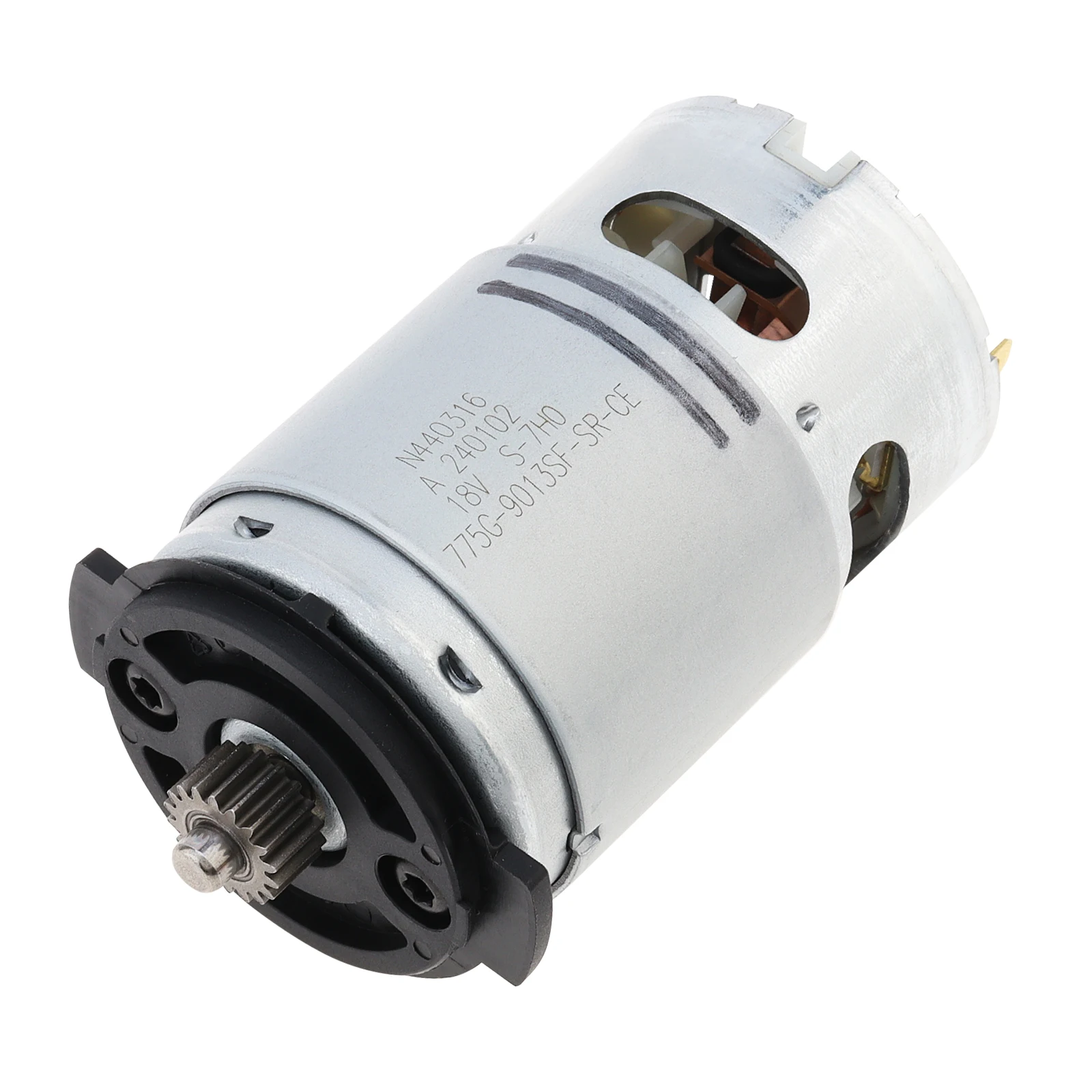 18 dentes 18v 775 dc motor apto para dewalt dcd771 dcd776 cmcd701c2 dcd771ks ferramenta furadeira sem fio chave de fenda motor elétrico