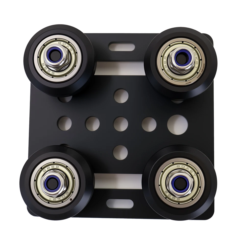 

1set 3D Printer Parts V-Openbuildd Wheels V Gantry Plat Set Special Slide Plate Pulley For 2020 /2040 V slot Aluminum Profiles