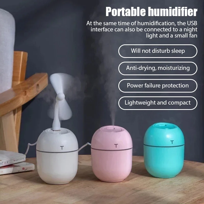 

200ml Portable Intelligent Humidifier For Home Fragrance Oil USB Aroma Diffuser Mist Maker Quiet Diffuser Machine for Home Car