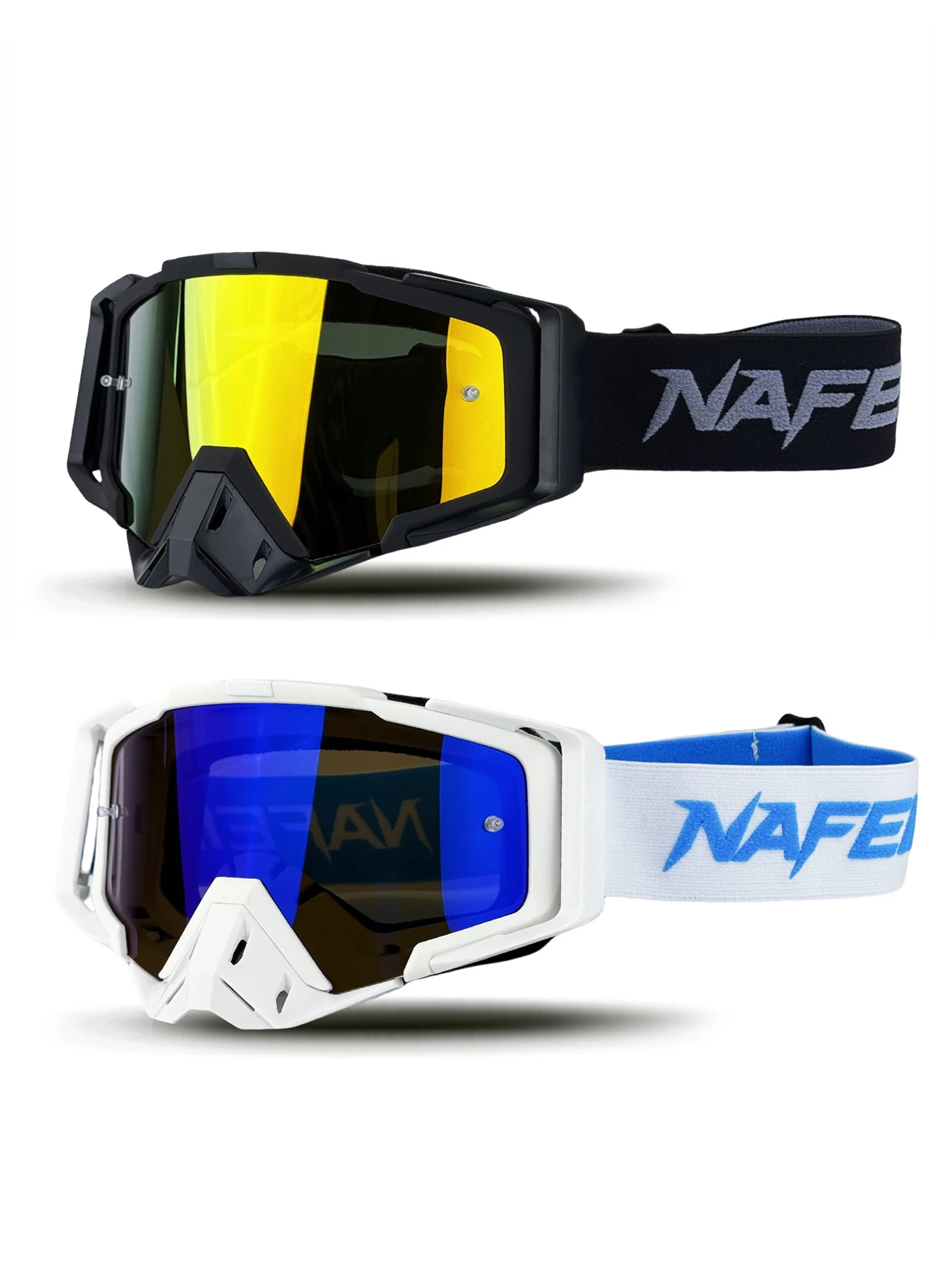 

ATV Motorcycle Glasses Goggles Cycling For MotoCross Ideal Fit All Helmets Durable Comfortable Great for Riders