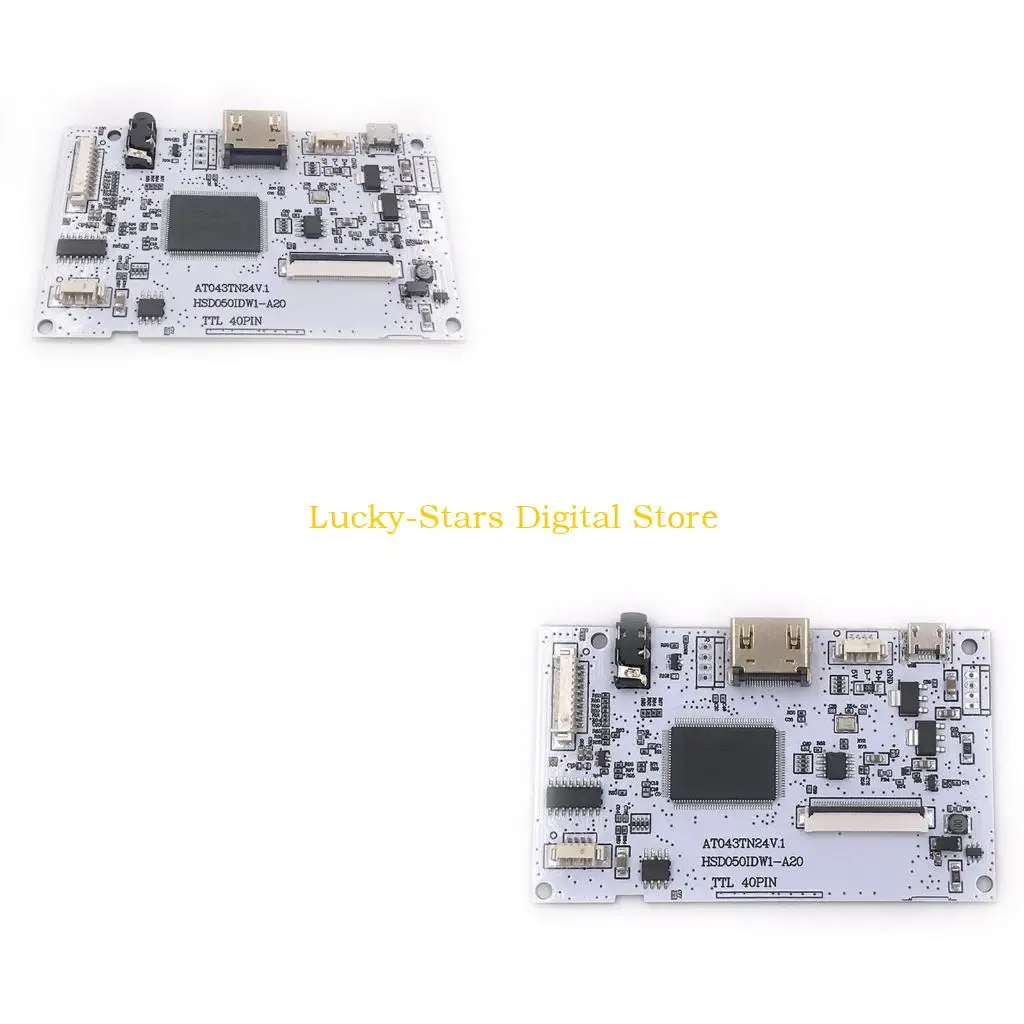 

T3EE Driver Board 4.3'' 5 LCD Screen LVDS Controller 40Pin USB 5V
