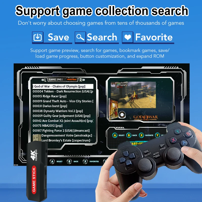 X2 Retro 4K TV Game Stick, con - Retro Gaming Hdmi Stick recensione e prezzo