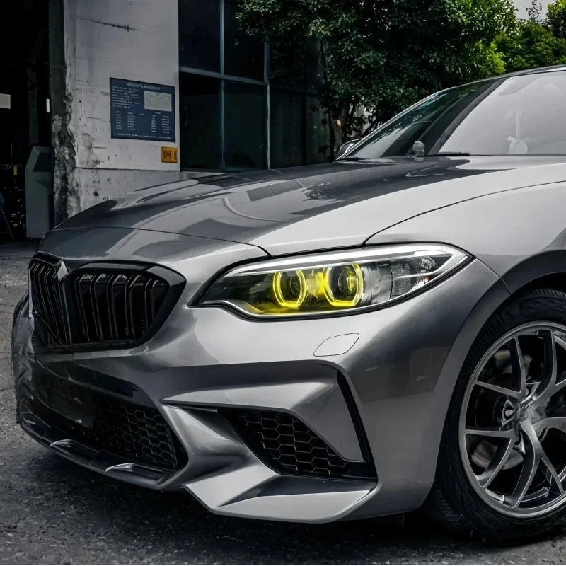 

Suitable 14-21 2 Series F22 Modified M2C Front Bumper Rear Bumper Grille Side Skirt Back Lip Four Tail Throat