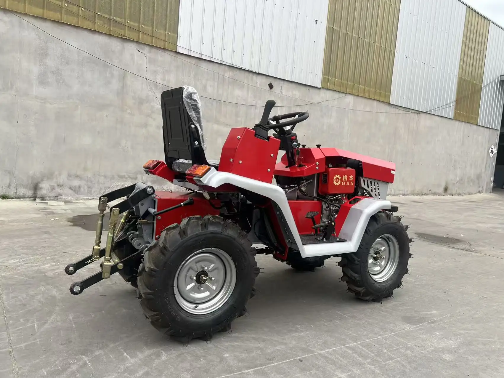 Hot Selling All Terrain 4WD Wheeled Tractor New Model Farm Rotary Cultivator, Customized Operation Mode, Free Shipping