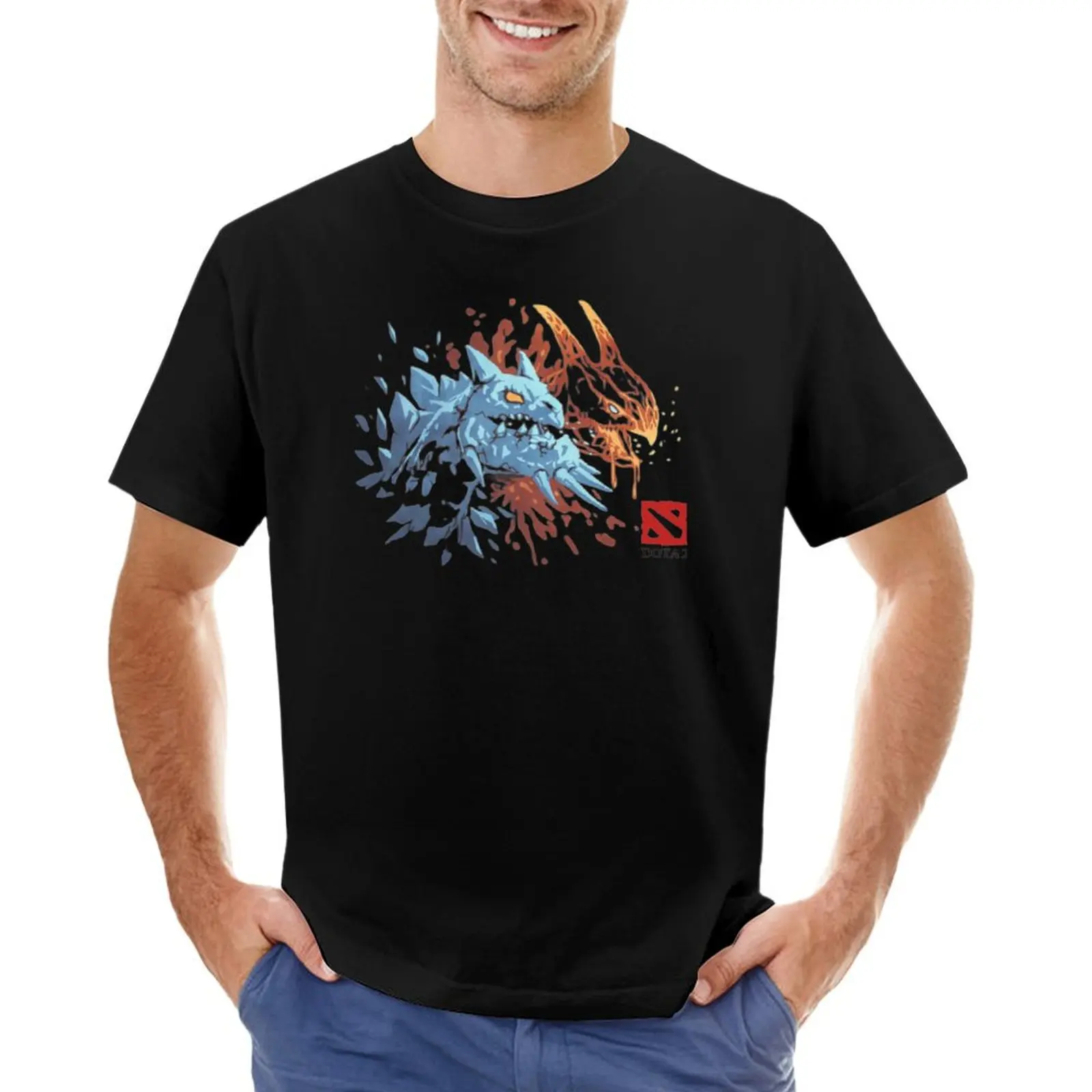 

Dota 2 Jakiro T-shirt tops aesthetic clothes customs t shirt for men