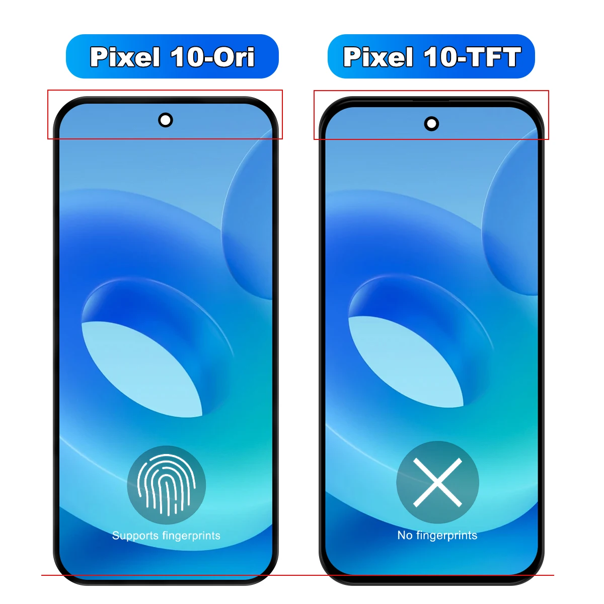 OEM For Google Pixel 10 Display Screen Touch Digitizer Assembly For Google GK2MP GLBW0 GL066 LCD Replacement Parts 100% Tested