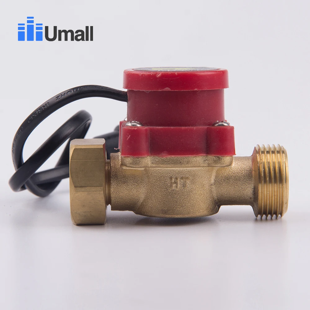 HT60 Thread G1/2 20MM Water Flow Switch Automatic Pressure Control Connector Valve Sensor 220V 60W