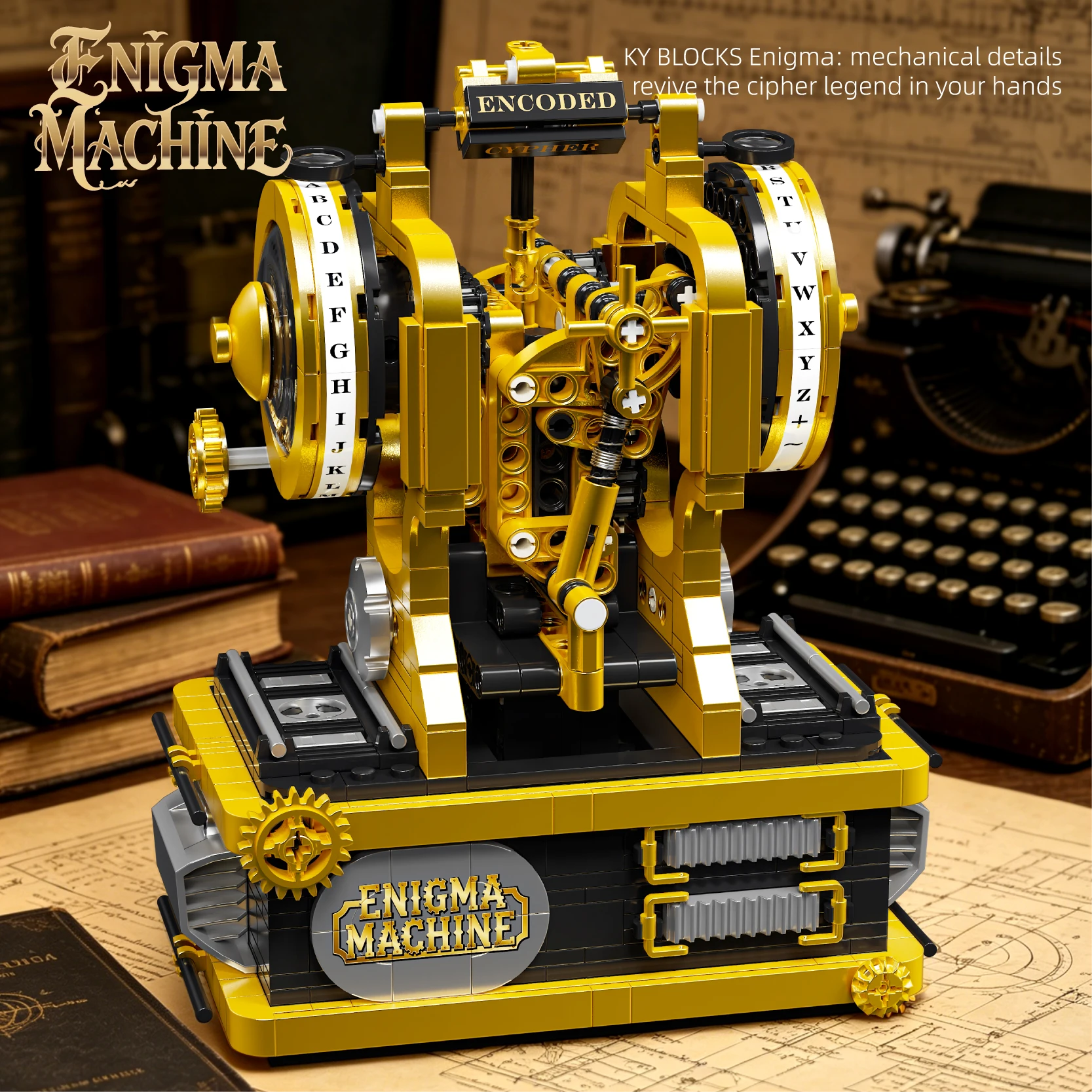 Model Kit History - Set de Bloques de Construcción de