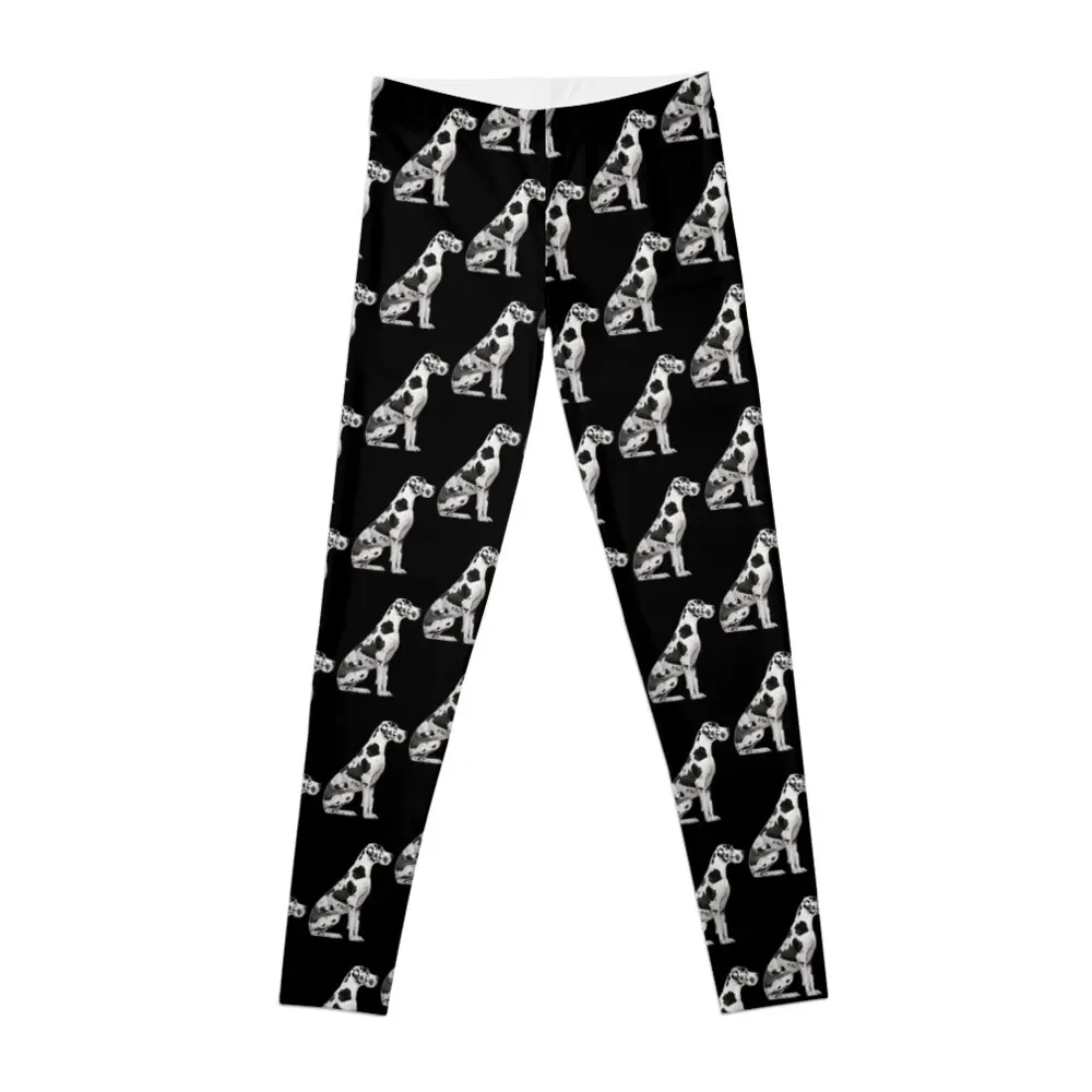 

Harlequin Great Dane Leggings sports for push up Sports pants for Women's pants leggins push up woman Womens Leggings