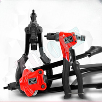 Riveting nut gun perforated nut screw gun double handle ram nail hand tool M3-M12