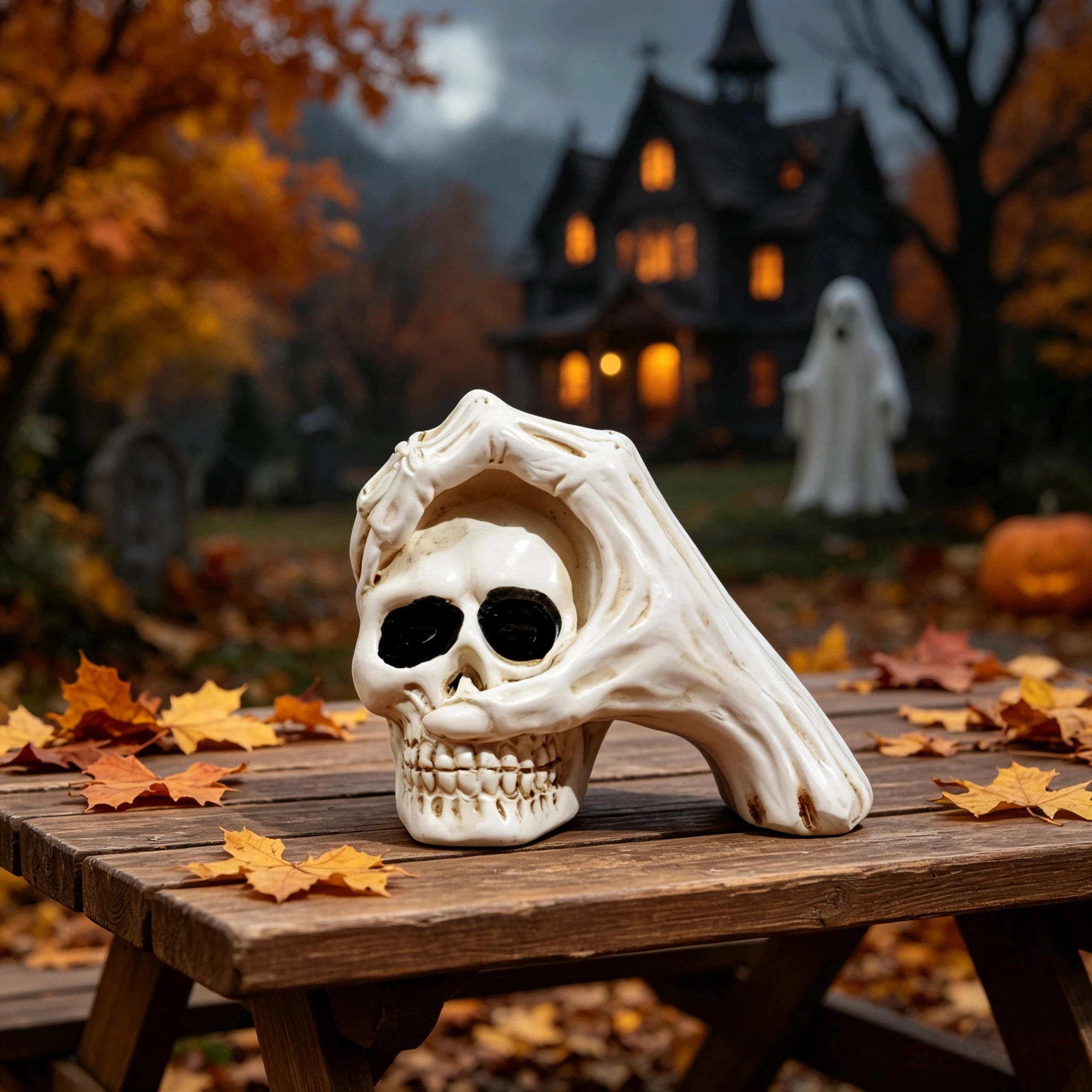 Halloween-themed skull hand re - Tablet Accessories Kit 评论和价格
